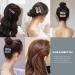 Cptots 12 PCS Alligator Hair Clips for Women - Sparkle Resin Decorative Clips - Style01 - Buy Online on GoSupps.com
