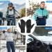 SUKEN GOODS Touchscreen Gloves for Men & Women | Waterproof Cycling & Running Gloves | Black Sports Gloves - Buy Online on GoSupps.com