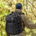 Tru Salute Military Tactical Backpack - Large Army 3 Day Assault Pack Molle Bugout Bag Rucksack (Black) - Buy Online on GoSupps.com