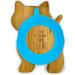 Eco Health Bamboo Baby Plate with Suction Cup - Non-Toxic & Cool to Touch - Ideal for Baby Weaning - Cat Plate (Blue) - Buy Online on GoSupps.com