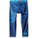 Under Armour Boys' HeatGear Armour Printed Leggings - Small Blue Circuit/Green Typhoon - Buy Online on GoSupps.com