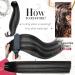 Moresoo Balayage Black Silver Clip in Human Hair Extensions | Ombre 24 Inch 7 Pieces/120g - Buy Online on GoSupps.com