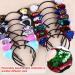 SIQUK Cat Ear Headbands 14 Colors - Reversible Shiny Sequin Hair Hoops for Women and Girls with Bonus Storage Bag - Buy Online on GoSupps.com