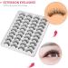 Potadak 40 Pairs 3D Fiber Lashes Natural False Eyelashes Dramatic Volume Lashes Makeup Extension Eyelashes - Buy Online on GoSupps.com