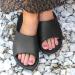Pure Stride Therapeutic Orthotic Sandals for Plantar Fasciitis - Black, Men's 10/Women's 11 - Buy Online on GoSupps.com