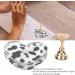 Nail Display Stand Acrylic Magnetic DIY Nail Tip Holder Nail Practice Stand Manicure Tool for Salon Home Manicure Practice Nail Tip Holder for Nail Art Salon (Gold) - Buy Online on GoSupps.com