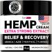 SWIZON Natural Hemp Cream for Muscles Joints Neck Back Elbows - Hemp Oil Muscle Relaxer Cream to Soothe Discomfort - Hemp Oil Extract Gel with Arnica Msm Turmeric Menthol Rub - 4 oz 4 Ounce (Pack of 1)