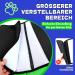 Supet Breaker Dog Leak Protection Collar - Soft Adjustable Elizabethan Cone | Breathable Eco-Friendly 3XL (41-48cm) - Black - Buy Online on GoSupps.com