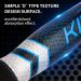 KINGRASP Lightweight Golf Putter Grip 3.0 - Advanced Texture Control, High Feedback | Black White Oversized Design - Buy Online on GoSupps.com