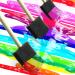 100 Pack 2 Foam Paint Brushes with Wood Handles - Perfect for Stains, Varnishes, Acrylics, Crafts & Art - Buy Online on GoSupps.com