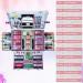 102 Colors Make up set teenagers girls Cosmetic Palette Set include Eyeshadow Palette Lipstick Blush Foundation Concealer Face Powder Mascara Lipgloss Brush for Every Woman(Silver box) Y#102PCS - Buy Online on GoSupps.com