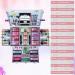102 Colors Make up set teenagers girls Cosmetic Palette Set include Eyeshadow Palette Lipstick Blush Foundation Concealer Face Powder Mascara Lipgloss Brush for Every Woman(RED) 2#102PCS - Buy Online on GoSupps.com