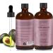Organic AVOCADO OIL - 100% Cold Pressed Pure Virgin Unrefined - & Natural Oil Certified Organic Fights signs of ageing sun damaged treatment 100ml Glass Bottle - Buy Online on GoSupps.com