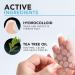 Tea Tree Oil Acne Patches (120 Count) - Hydrocolloid Pimple Dots for Face - Cystic Acne Treatment - 3 Size Stickers - Black Packaging - Buy Online on GoSupps.com
