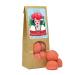 Edible Black Forest Bollen delicious foam sugar balls with strawberry taste in a miracle bag 80 grams souvenir from the Black Forest