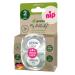 Nip Schnuller My Butterfly Green Special Edition | Sustainable Silicone Pacifier Size 2 (5-18 Months) | Quiet-Friendly & Jaw-Friendly for Babies - Buy Online on GoSupps.com