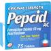 Pepcid AC Original Strength 10 mg Famotidine - 75 ct Pack for Heartburn Relief - Buy Online on GoSupps.com