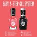 Sally Hansen Miracle Gel Nail Polish Limited Edition Duo Pack Top Coat and 47 Red Eye 14.7 ml - Buy Online on GoSupps.com