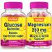 WellYeah Glucose + Magnesium 250mg Gummies Bundle - Raises Low Blood Sugar Muscle and Nerve Support - Vegan Gluten Free Non-GMO - Natural Sourced Flavors - 60 Gummies