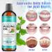 Coconut Oil Pulling Mouthwash - Mint Oil for Teeth Whitening & Fresh Breath | Natural Essential Oils | Alcohol Free 237ml - Buy Online on GoSupps.com