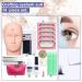 Buqikma 14PCS Lash Extension Kit with Glue - Professional False Eyelashes Practice Kit for Makeup Mannequin Head - Extension Starter Kit with Glue Tool - Buy Online on GoSupps.com