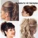 6 Pcs Double Comb Banana Hair Clip Set for Thick and Fine Hair - Brown and Black - Buy Online on GoSupps.com