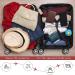 Chandelli Travel Toiletry Bag for Women - Travel Size Toiletries - Perfect Gifts for Mom - Coolest Gifts for Women - Great Hanging Makeup & Cosmetic Bag - Cream Medium - Buy Online on GoSupps.com