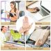 6 Piece Thumb Spica Splint Gel Wrist Support Brace Set | Waterproof Magnetic Thumb Braces for Women and Men | Elastic Wrist Sleeves for Typing, Yoga, and Swimming - Beige - Buy Online on GoSupps.com