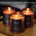 Premium Cedar Soy Candle | Aromatherapy Scented Candle for Men & Women - 8oz - Buy Online on GoSupps.com