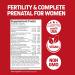 Fertility Supplements for Women + Prenatal Vitamins - 60 Count - Aid Pregnancy & Conception - Buy Online on GoSupps.com
