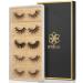 Dysilk eyelashes lashes artificial eyelash -fake lashes false eyelashes 5 pairs 6d false eyelashes extensions sets eyelashes naturally reusable |005- (15mm-18mm) 5 pairs (1-pack) 005