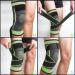 Ruilala Adjustable Knee Support Bandage for Men & Women Compression Knee Brace for Arthritis ACL Meniscus Tears Ideal for Sports & Weightlifting (Green L) - Buy Online on GoSupps.com
