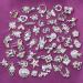 50pcs 3D Silver Nail Charms - Luxury Butterfly Nail Art Alloy Jewels for Stunning Manicures - Buy Online on GoSupps.com