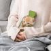 Cute Cat Hot Water Bottle with Plush Cover | Hand Warmer for Adults & Kids | 26.5x15.3cm - International Shipping - Buy Online on GoSupps.com