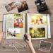 Holoary Self-Adhesive Photo Album | Magnetic Scrapbook for 4x6 & 8x10 Prints | 40 DIY Pages | Printed Kraft Cover | Ideal for Travel Memories - Buy Online on GoSupps.com