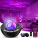 Galaxy Projector with LED Nebula Cloud Night Light Projector for Bedroom with Remote Control White Noise & Timer Star Projector Bluetooth Speaker Home Theater Party Game Room Decor Gift (Black)
