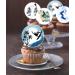 24 x Pre-Cut Surfing 7 Edible Stand up Wafer/Rice Paper Cupcake Cake Toppers Birthday Party Beach Holiday Surfboard Ocean Water Sport Decorations