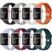 8 Pack Watch Bands Compatible with Apple Watch Band 38mm 40mm 41mm 42mm 44mm 45mm 49mm for Women Men Soft Silicone Waterproof Sport Strap Replacement Wristbands for iWatch Series 8 7 6 5 4 3 2 1 SE 8 Pack B (Dark Gray/BlackWhite/Orange/Sky Blue/Wine Red//