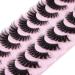 Mink Lashes Fluffy 16mm 5D Cat Eye False Eyelashes - Zegaine 9 Pairs Juno - Buy Online on GoSupps.com
