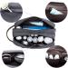 WANDF Small Nylon Dopp Kit Shaving Bag - Lightweight Toiletry Bag for Men and Women (B-Denim Grey) - Buy Online on GoSupps.com