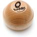 Kernpower BodyRoller Massage Roller - Natural Stone Stainless Steel & Wooden Balls in Jute Bag | Premium Red Beech Wood International Shipping - Buy Online on GoSupps.com