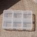 White Pills Organizer - 6 Cell Braille Weekly Travel Case - Medication Aids & Personal Pillbox - Buy Online on GoSupps.com