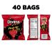 Doritos Flavored Tortilla Chips Flamin - Hot Nacho - Pack of 40 - Buy Online on GoSupps.com