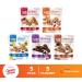 Peaceful Squirrel Variety Cooper Street 5-Pack - All Natural Nut, Dairy, and Soy Free Twice Baked Cookies - Low Sugar and Calorie - 5 Flavors - 5 Bags, 5 Ounce - Buy Online on GoSupps.com