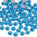 Beadsland 1440 pieces flat back rhinestones nail crystals rhinestones for nails Capri blue SS10 (2.7-2.8mm) Capri blue SS10/1440PCs