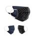 BAF Community Masks 2 via Pack Set Unisex makeshift mask Wendbar Mundschafts Mund and nose protection turning mask with motif cotton bci washable unit size black/white-6