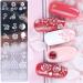 Nail Art Plates Set - 6 Stamping Plates + Transparent Stamp & Scraper | Perfect Nail Art Tools for Women & Girls - Buy Online on GoSupps.com