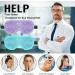 BeeVines Cooling Eye Mask 2 Pack Gel Cold Eye Mask for Puffy Eyes Eye Mask for Dark Circles Dry Eyes Cold & Warm Sleep Compress for Post Surgery Puffiness Allergies Sinuses (Blue & Purple) 02 Blue & Purple - Buy Online on GoSupps.com