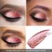 Anglicolor Liquid Glitter Eyeshadow Vegan - Highly Pigmented Diamond Gel Eyeshadow & Eyeliner in Garnet - Buy Online on GoSupps.com