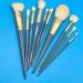 Complete Set of 10 Essential Makeup Brushes for Flawless Foundation Blush Concealer & Eye Shadow International Shipping Available - Buy Online on GoSupps.com